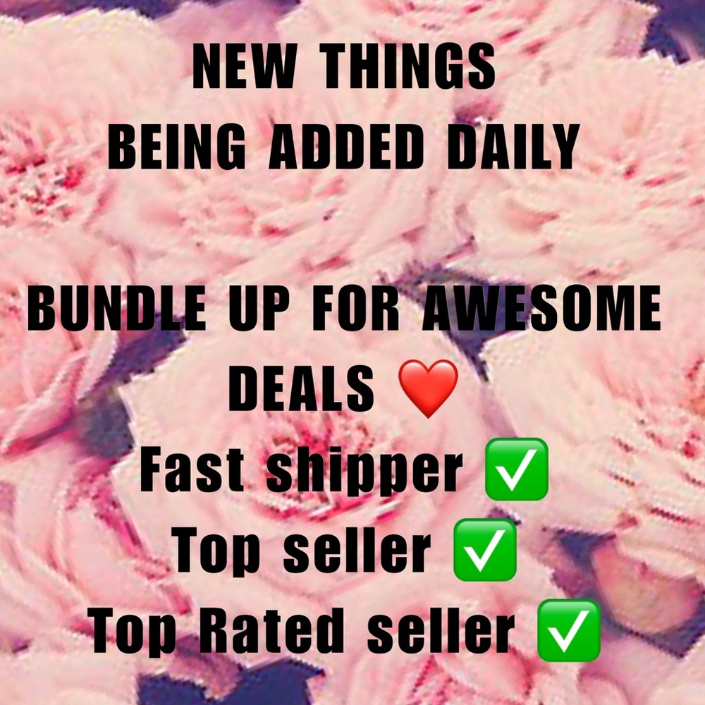 Adding new stuff everyday! Be on the look out 😊